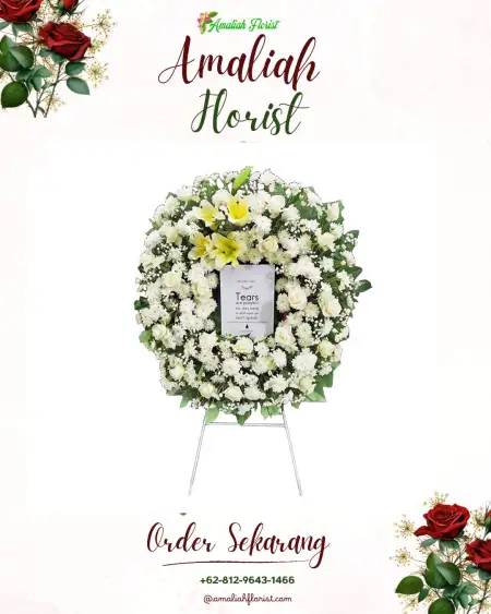 Krans Bunga Duka Padang Cakur